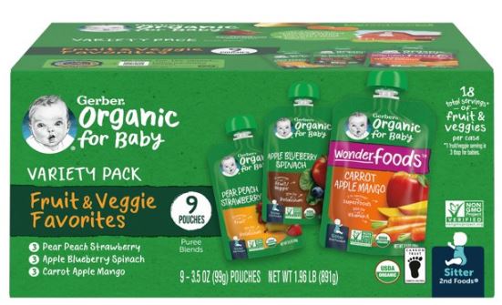 Save $2.00 off (1) Gerber® Multipack Pouches Printable Coupon