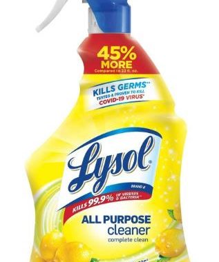 Save $0.50 off (1) Lysol® All Purpose Cleaner Printable Coupon