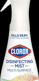 Save $1.00 with any ONE (1) purchase of CLOROX DISINFECTING MIST Coupon