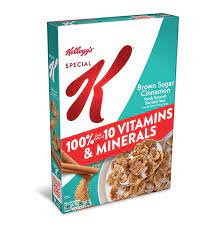 Save $1.00 with any ONE (1) purchase of KELLOGG’S SPECIAL K BROWN SUGAR CINNAMON CEREAL Coupon