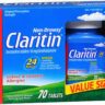 Save $8.00 with any ONE (1) purchase of NON-DROWSY CLARITIN 56 COUNT or LARGER Coupon