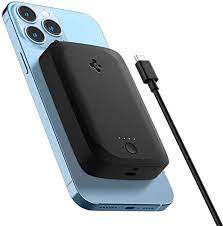 Spigen-ArcHybrid-Mag-MagFit-for-MagSafe-Battery-Pack-5000mAh-Magnetic-Charging-Power-Bank-Fast-Wireless-Charge-Portable-Charger-for-iPhone-12-13-Pro-Max-Mini-Coupon