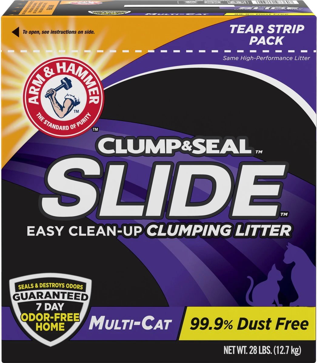 Arm-Hammer-Litter-Slide-Multi-Cat-Scented-Clumping-Clay-Cat-Litter