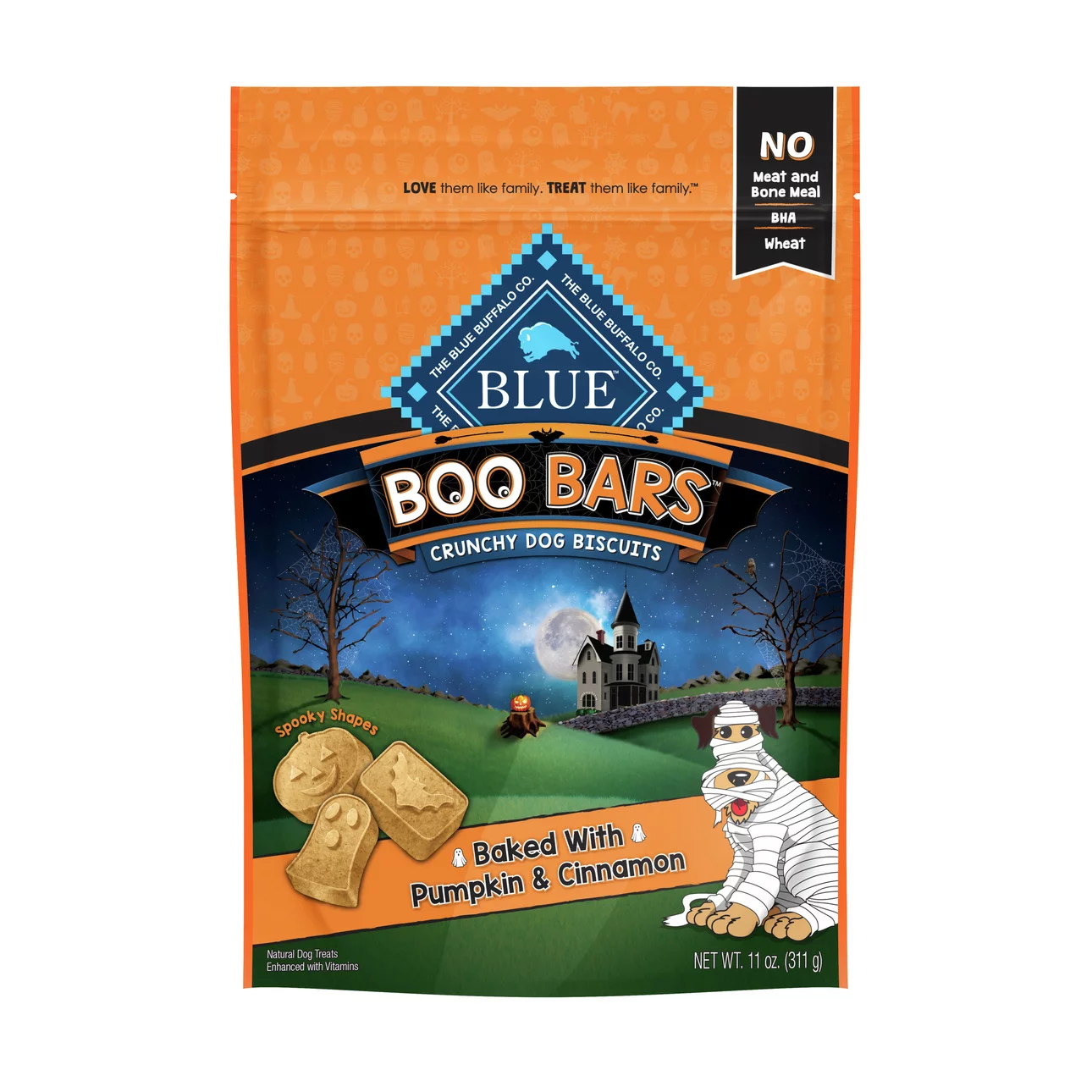 Blue-Buffalo-Boo-Bars-Pumpkin-Cinnamon-Flavor-Crunchy-Dry-Biscuit-Treats-for-Dogs-Whole-Grain-11-oz.-Bag