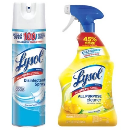Clean for Less: Save $0.50 on Any ONE (1) Lysol Product (excluding trial and travel sizes)!