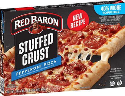 Save $1.00 OFF on Any ONE (1) RED BARON Stuffed Crust Pizza Product