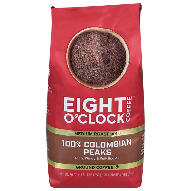 Eight-OClock-100-Colombian-Peaks-Medium-Roast-Ground-Coffee