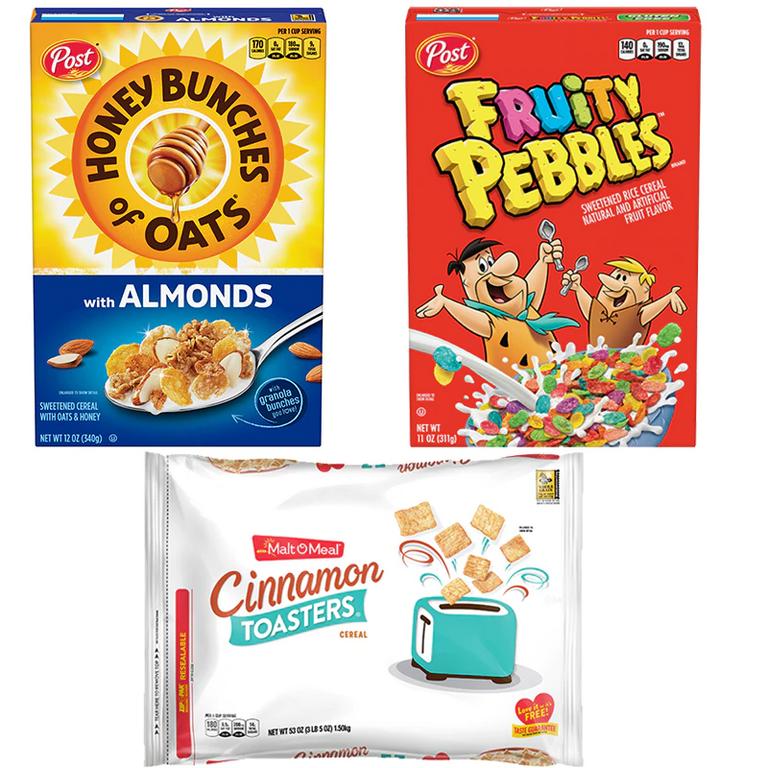 SAVE $1.00 On TWO (2) Any size Honey Bunches of Oats, Fruity Pebbles, Cocoa Pebbles and Malt-o-Meal