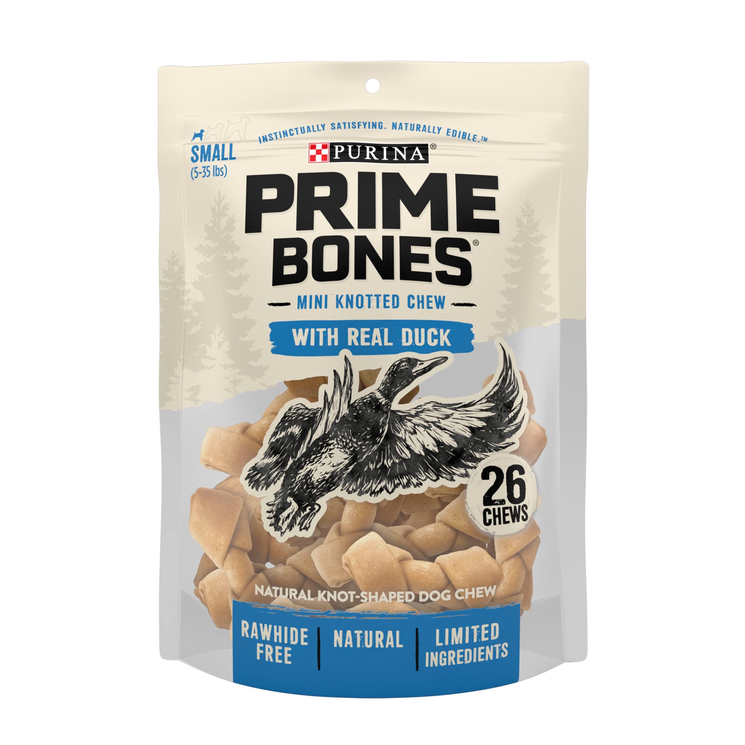 SAVE $2.00 on ONE (1) Prime Bones Mini Knotted Chew Dog Treats