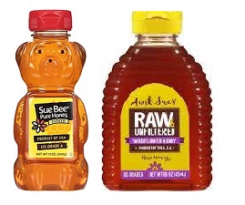 SAVE $1.25 on Any ONE (1) Sue Bee or Aunt Sue’s Honey