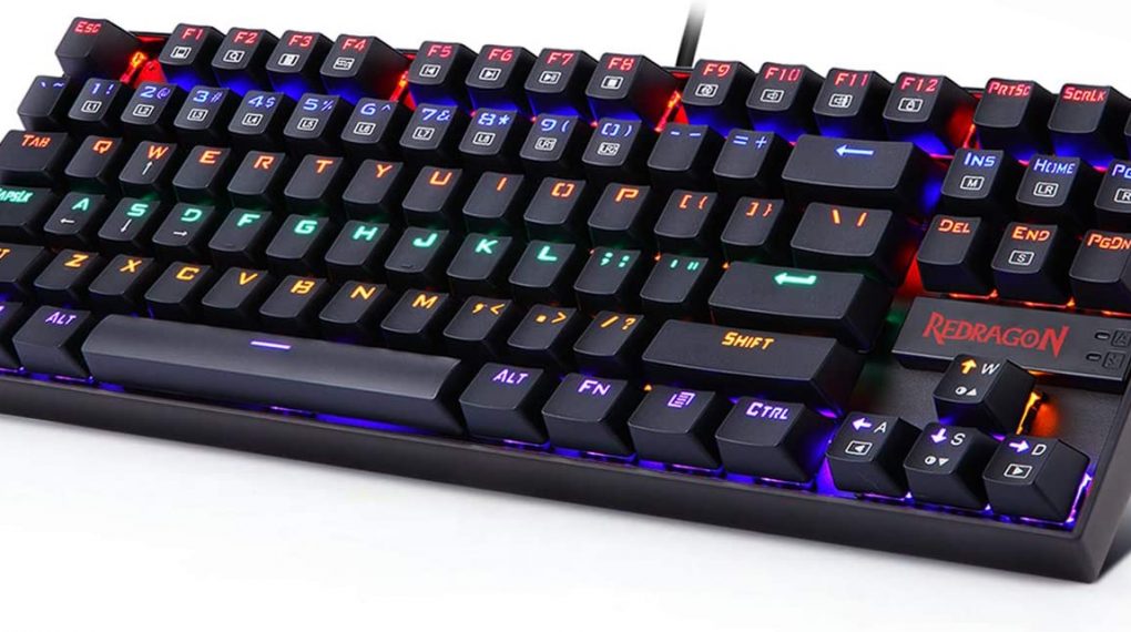Redragon-K552-Mechanical-Gaming-Keyboard-87-Key-Rainbow