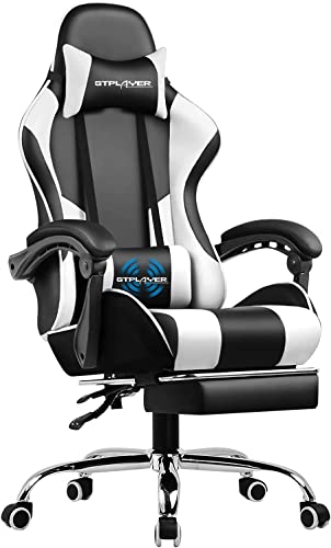 GTPLAYER-Gaming-Chair-Computer-Chair-with-Footrest-and-Lumbar-Support