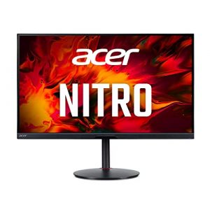 Acer Nitro XV282K KVbmiipruzx 28" UHD (3840 x 2160) Agile-Splendor IPS Gaming Monitor | AMD FreeSync Premium | 144Hz | 1ms | TUV/Eyesafe | 1 Display Port 1.2, 2 HDMI 2.1 & 4 USB Ports