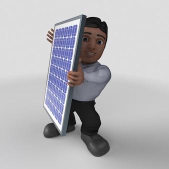 Utilize a Portable Solar Panel