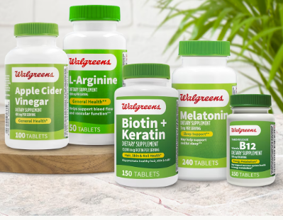 Walgreens Vitamins, Supplements or Probiotics