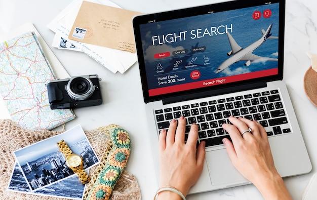 search for your flight and book early