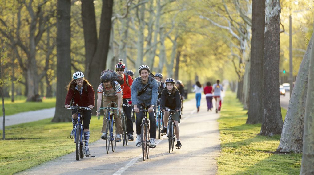 Cut down gas and cycling to save money on transportation