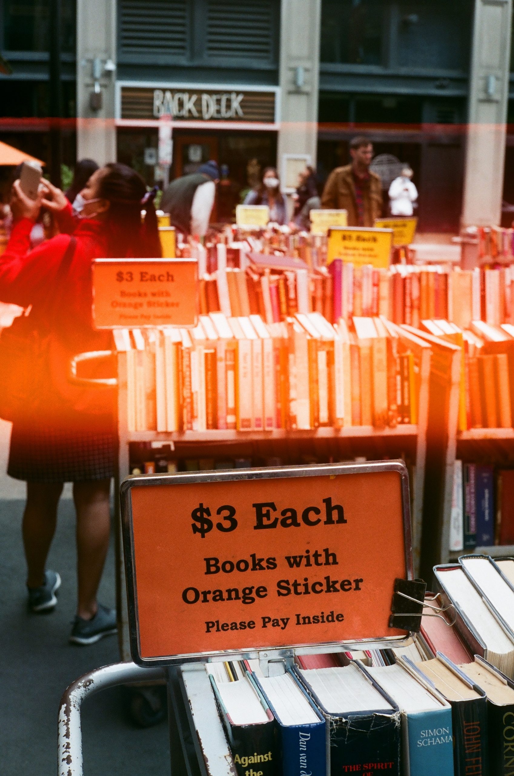 Book Sale on the Street
