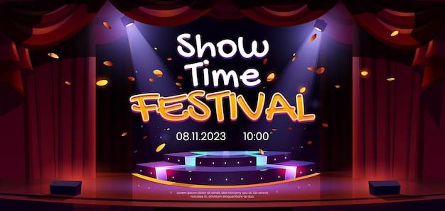 show time festivals