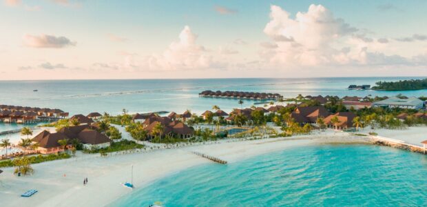 maldives beach view in paradise