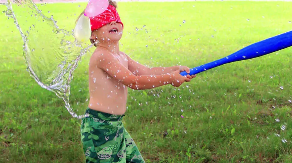Children Playing with Water