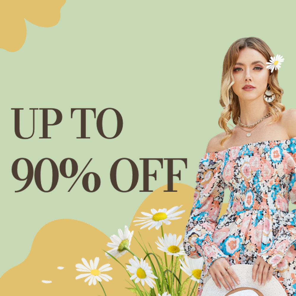 Get up to 90% Off at Temu