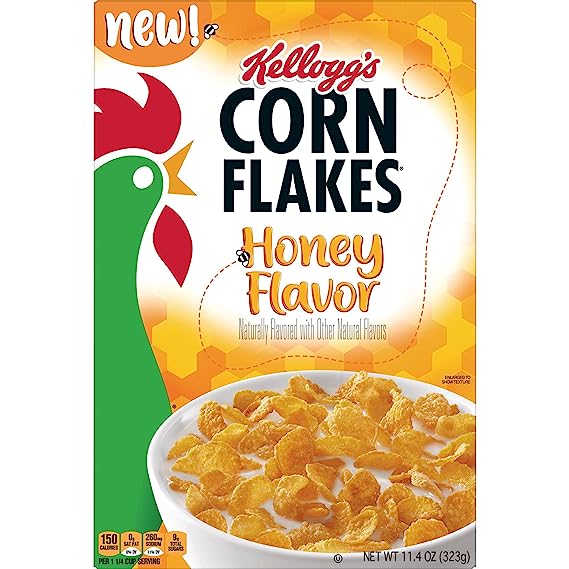 SAVE 1.00 On ONE Kellogg's Corn Flakes Honey Cereal