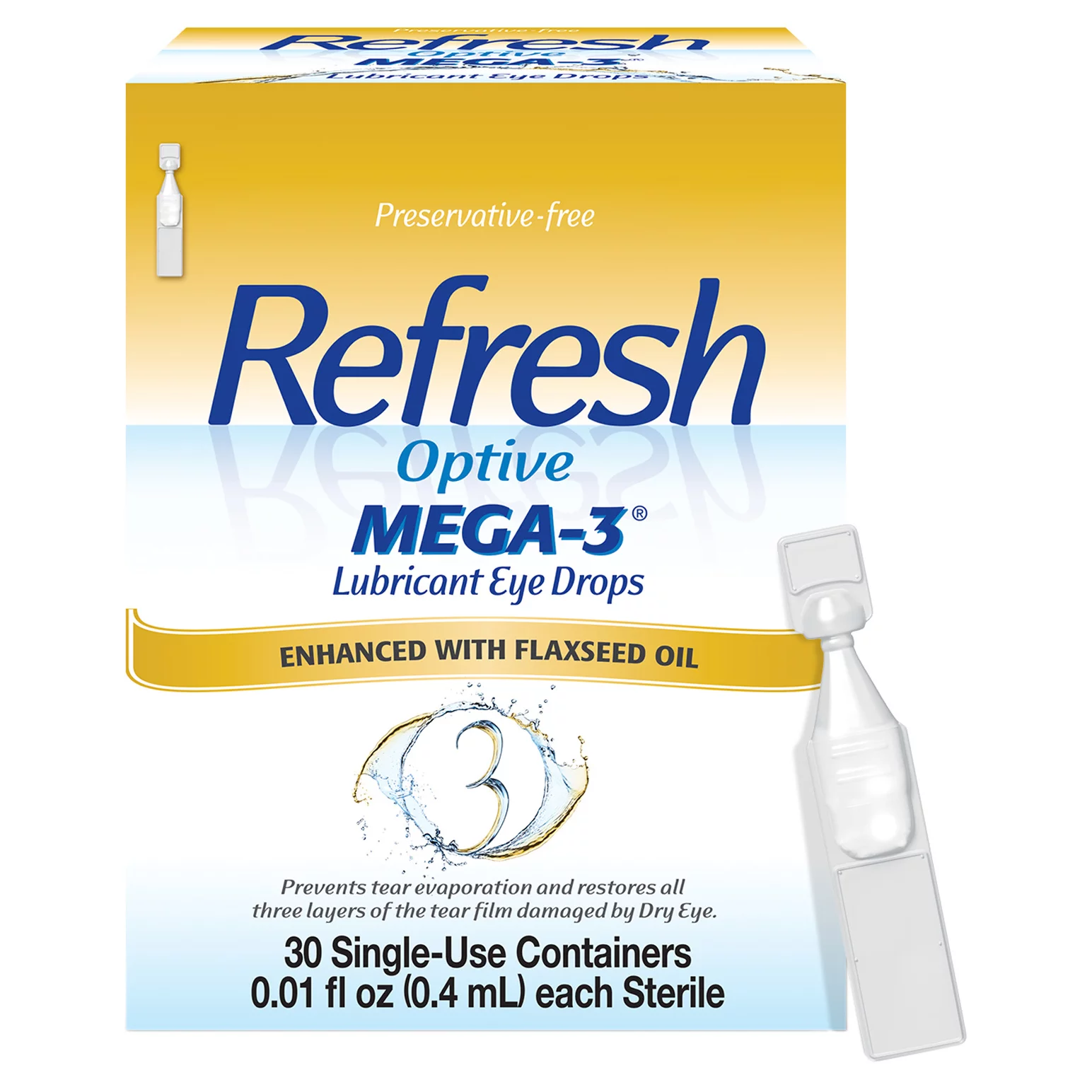 Revitalize your eyes with REFRESH eye drops product.