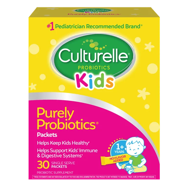 Support your child's digestive health with Culturelle Probiotics Kids or Baby product.