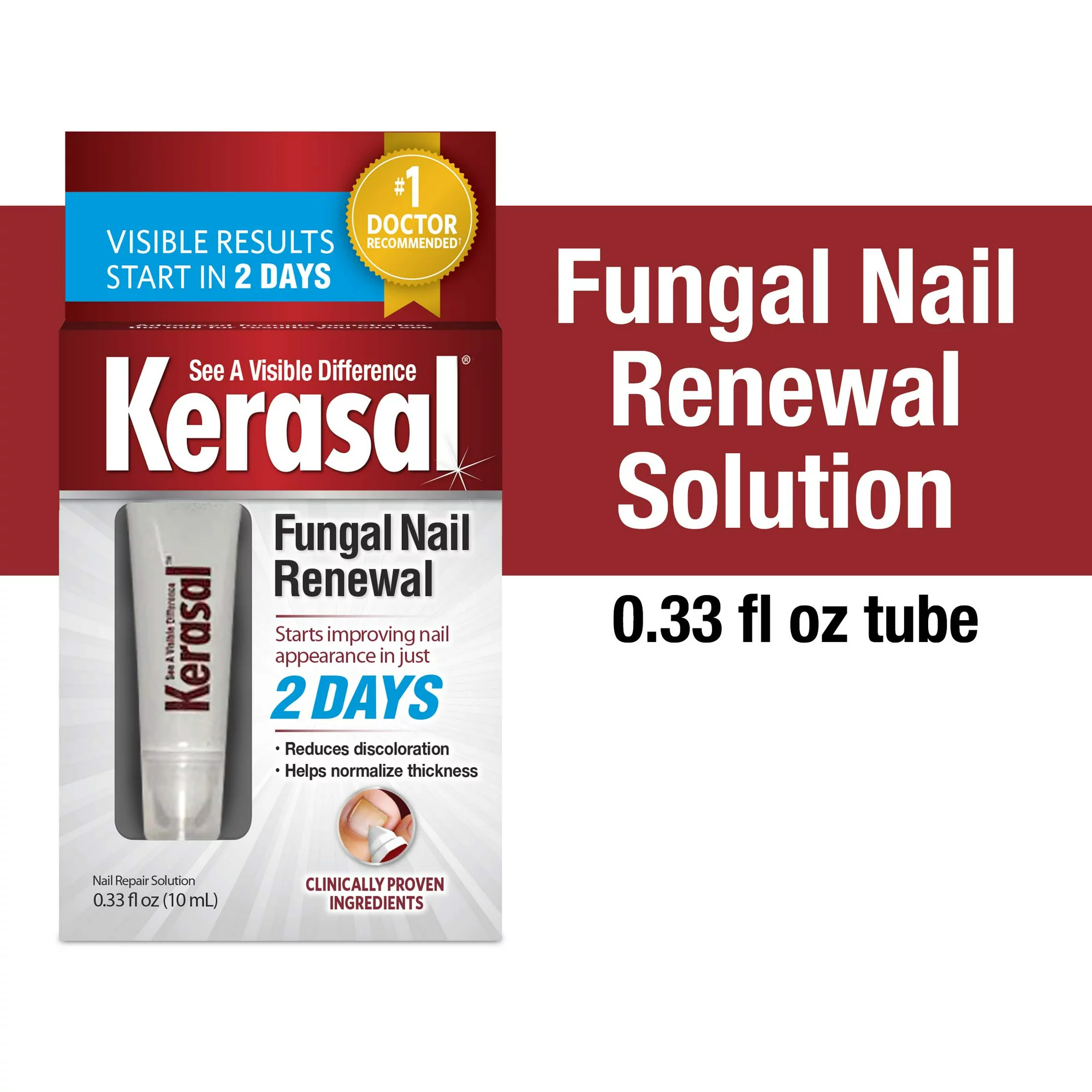 Transform your feet and nails with Kerasal, our fungal nail renewal solution.
