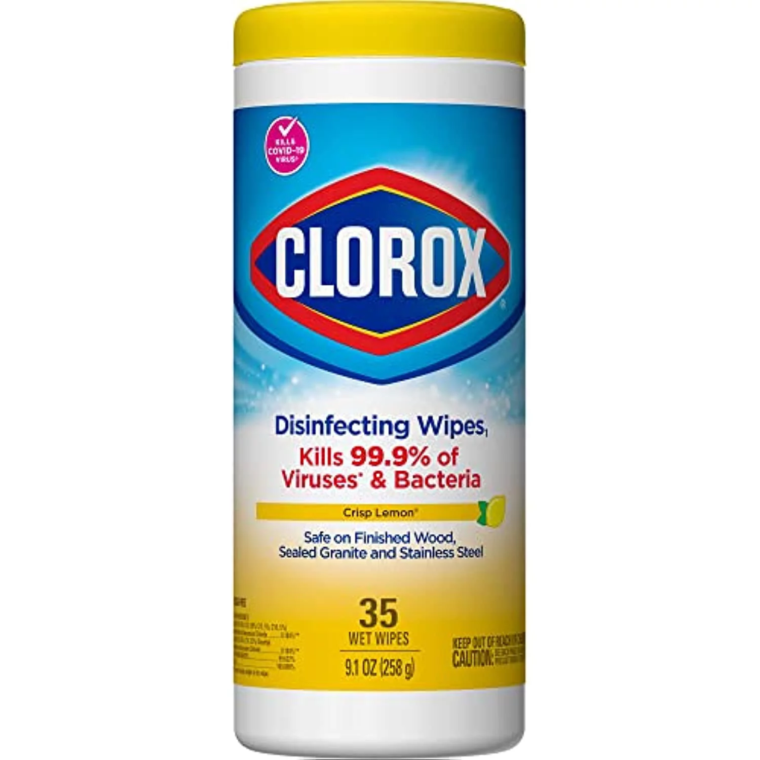 Keep your surroundings clean with Clorox Disinfecting Wipes!