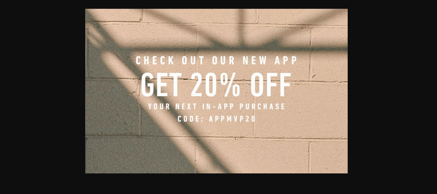 In-App Forever 21 Discount