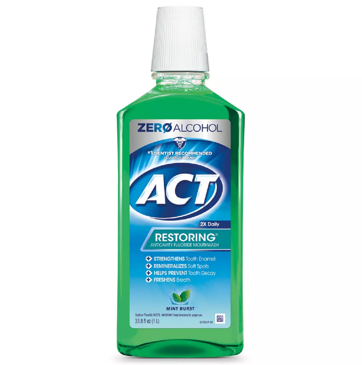 ACT Restoring Anticavity Fluoride Mouthwash - Mint Burst, ACT Kids or Adult Product Coupon