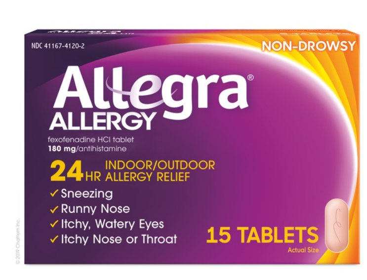 Allegra Allergy 24HR Non Drowsy Antihistamine Tablets