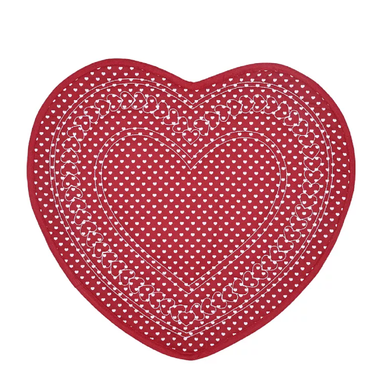 Celebrate Together™ Valentines Day Reversible Quilted Heart Placemat