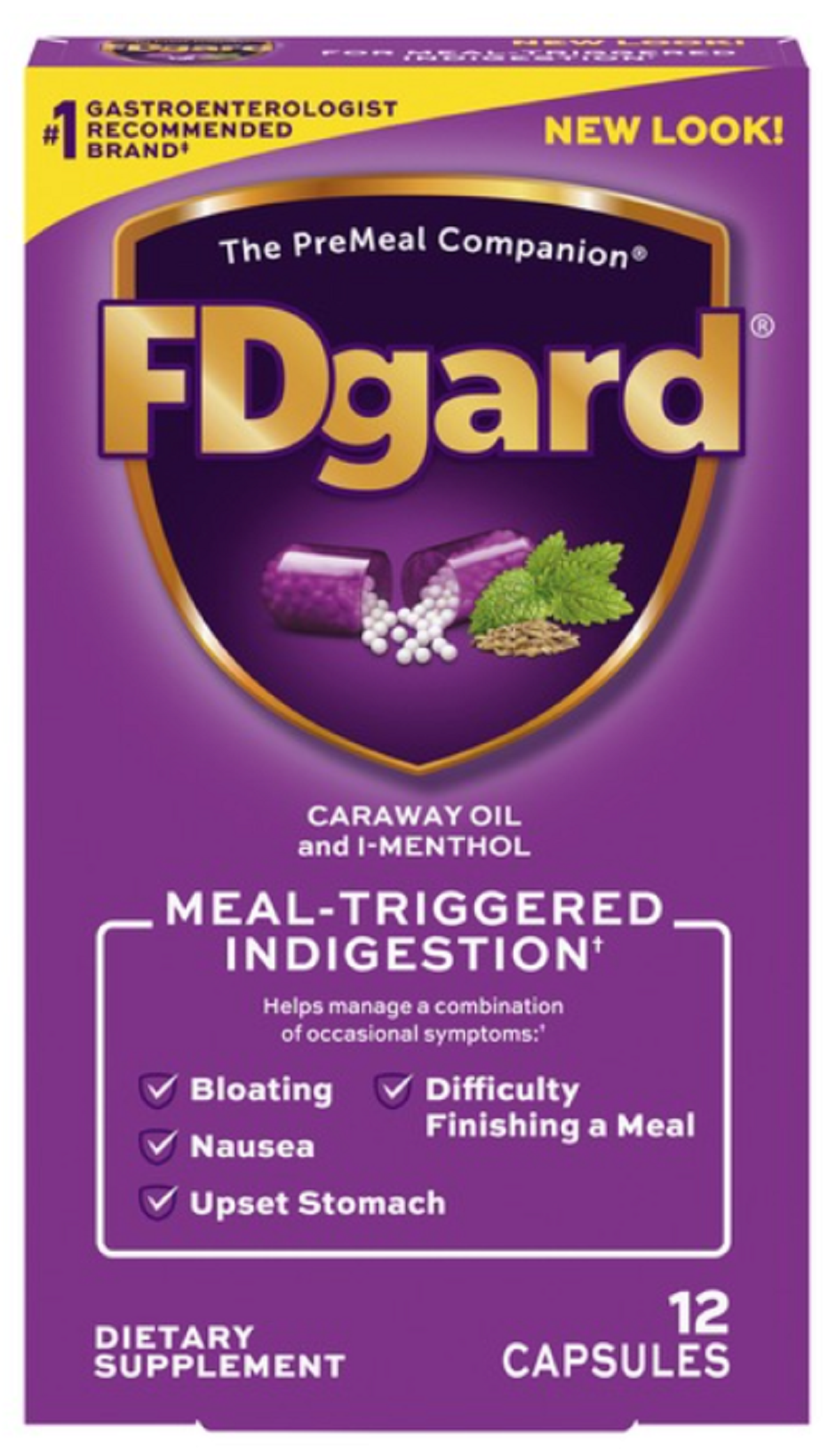 FDgard Indigestion Functional Dyspepsia Capsules, IBgard or FDgard Coupon