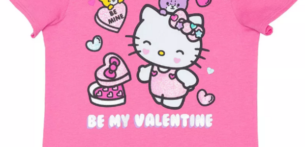 Girls 4-12 Jumping Beans® Sanrio Hello Kitty Valentine Graphic Tee, 14 february valentine day