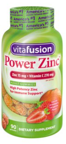 Vitafusion Power Zinc Gummy Vitamins, 90 CT, Vitafusion or L'il Critters Coupon