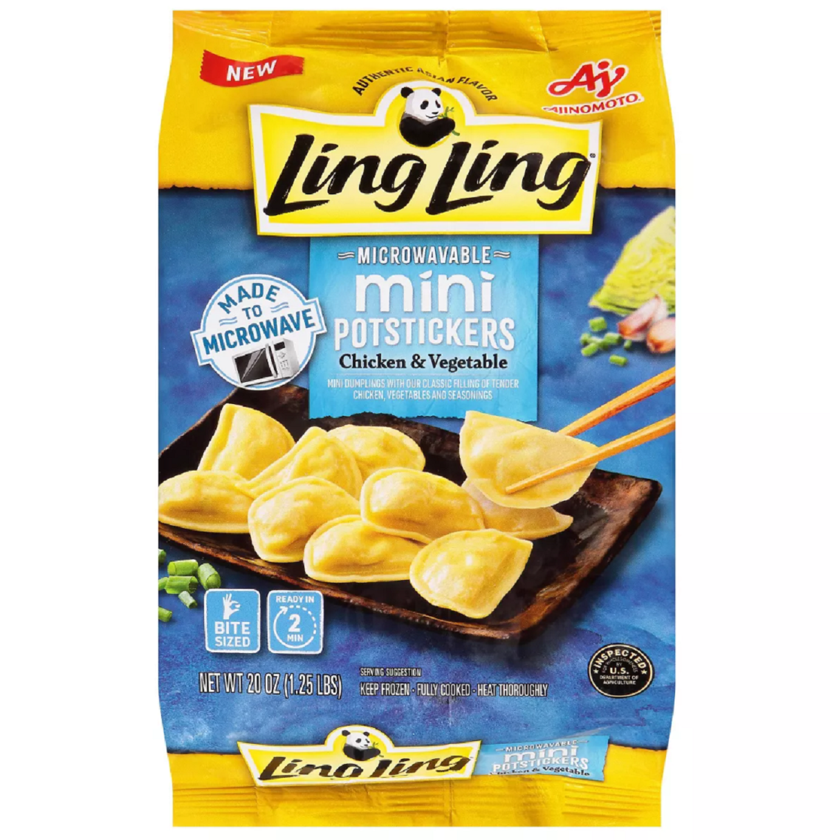 Ling Ling Frozen Mini Potstickers - Chicken and Vegetable, Ling Ling Potstickers printable coupon