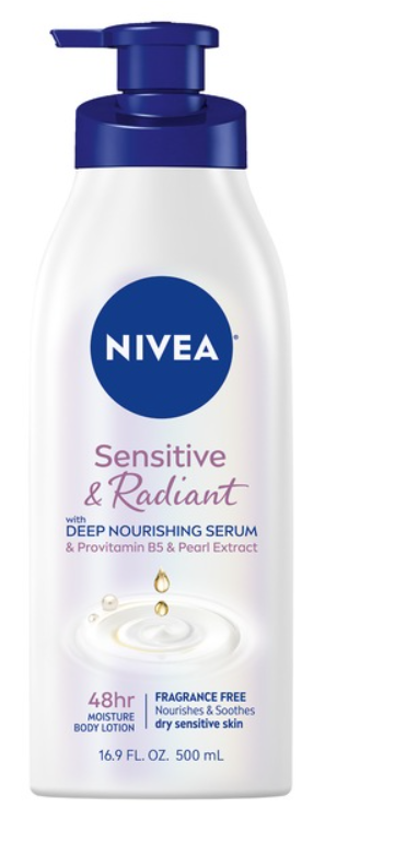 NIVEA Sensitive and Radiant Body Lotion