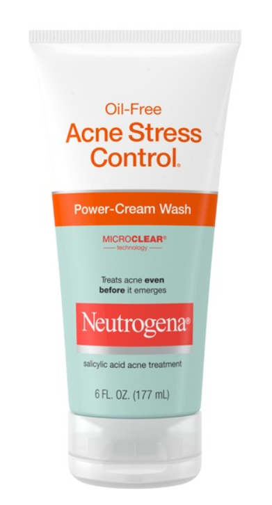 Neutrogena Oil-Free Acne Stress Control Power-Cream Wash