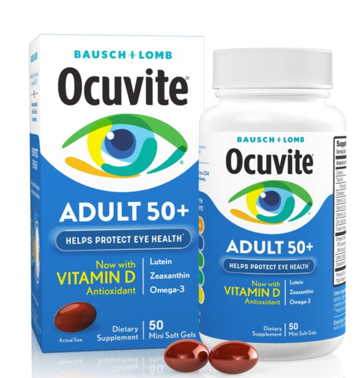 Ocuvite, Ocuvite Eye Vitamin and Mineral Supplement Adult 50+