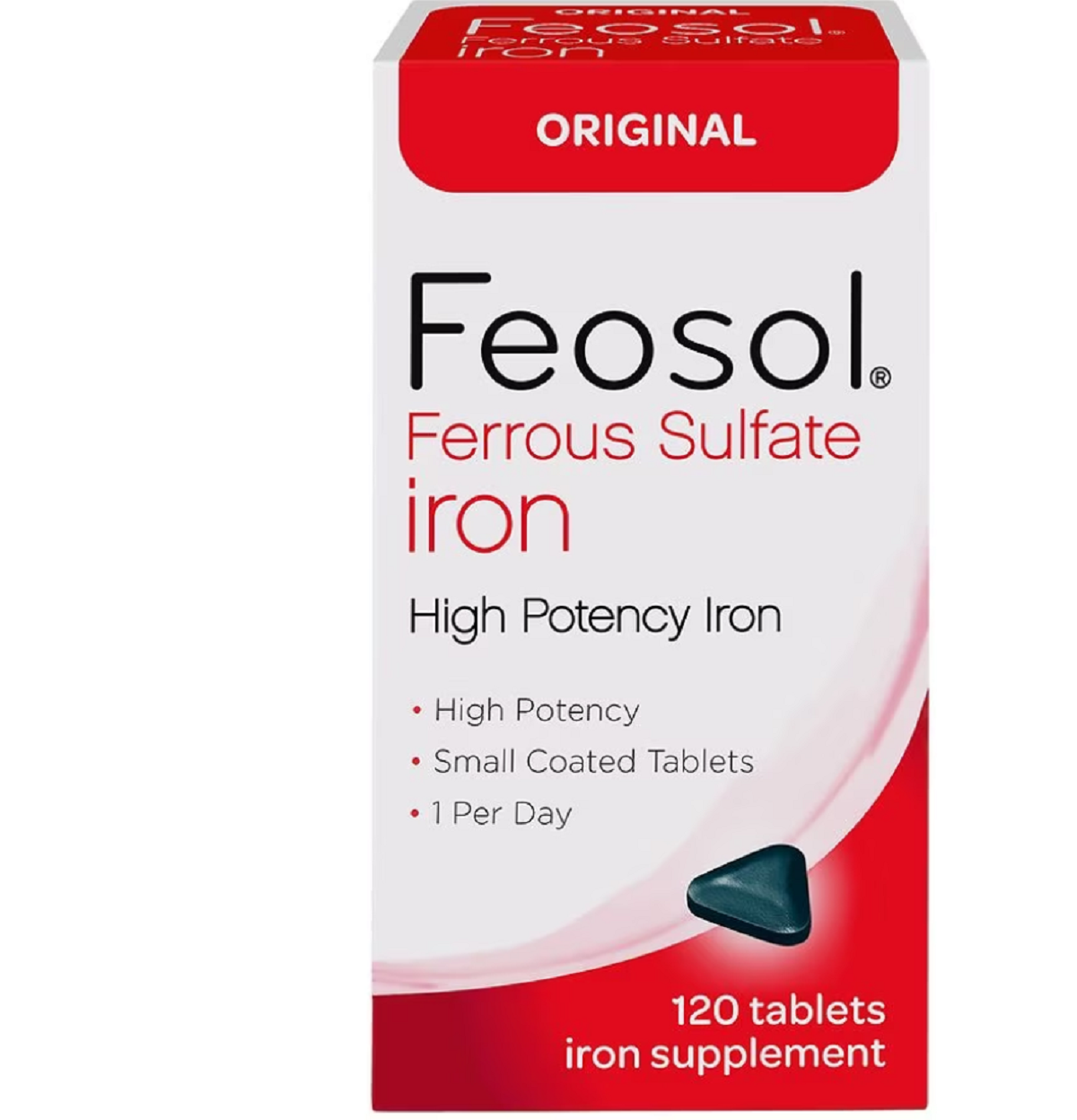 Feosol Iron Supplements Coupon, Original Ferrous Sulfate Iron Supplement Tablets