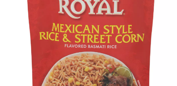 Royal Mexican Style Rice and Street Corn, Royal Ready To Heat Rice