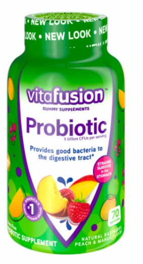Vitafusion™ Probiotic Natural Raspberry Peach & Mango Flavored Gummies, Vitafusion or L'il Critters Coupon