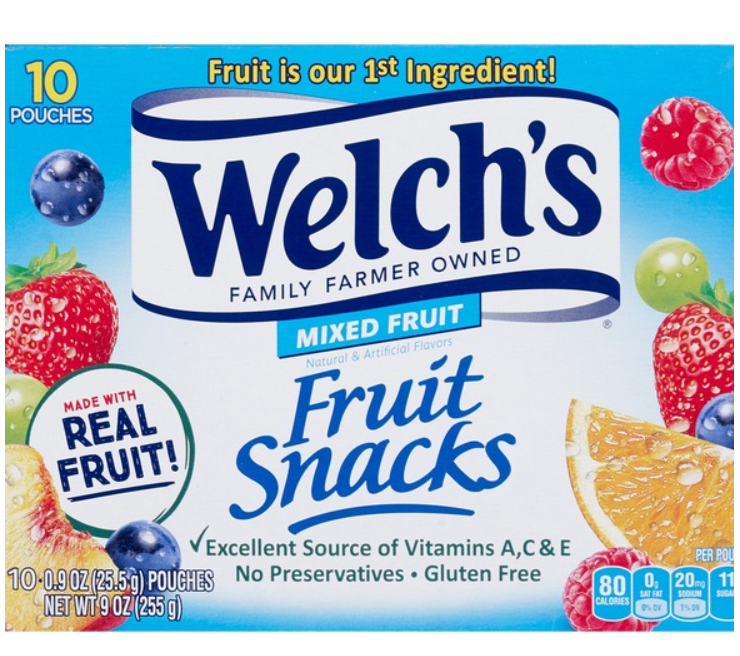 Welch's Fruit Snacks, Mixed Fruit, 9 oz, Welch's Fruit Snacks Printable Coupon