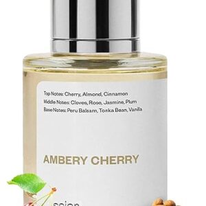 AMBERY CHERRY - Inspired by T.Ford Lost Cherry - Eau De Toilette Unisex, 1.7 Fl Oz (Spray 50ml)