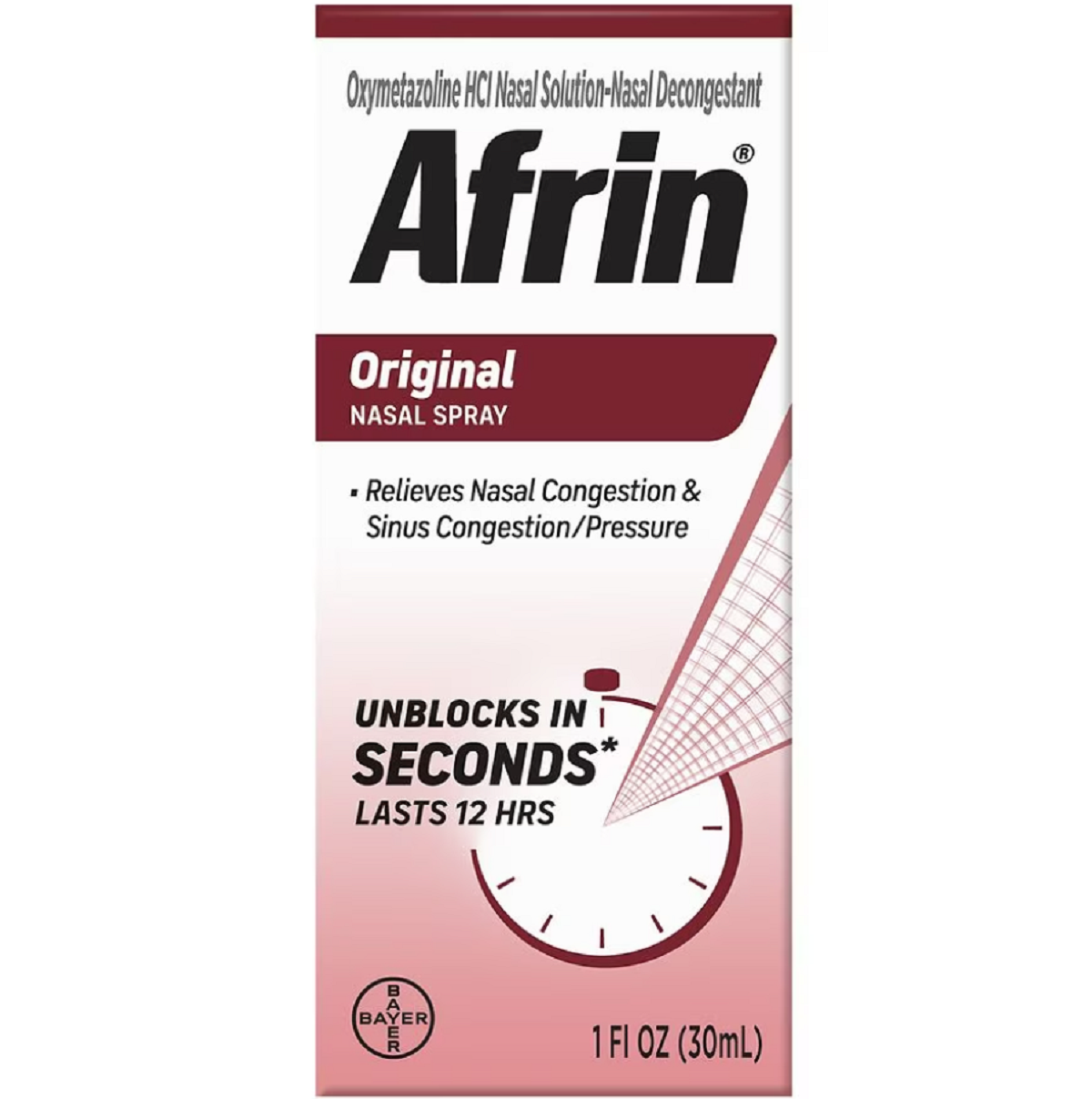 Afrin Original Maximum Strength Nasal Spray, Afrin product printable coupon