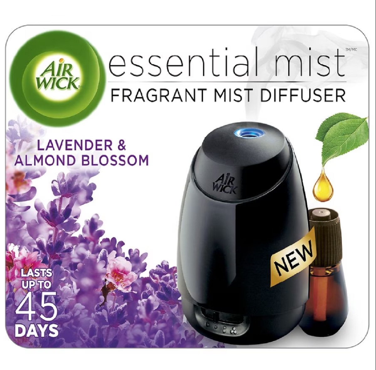 Air Wick Essential Mist - Essential Oil Diffuser Starter Kit Lavender & Almond Blossom, Air Wick Essential Mist Starter Kit printable coupon