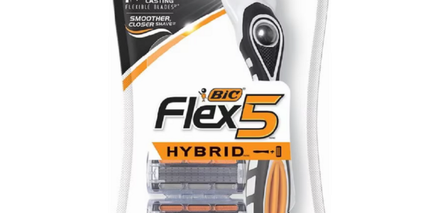 BIC Flex 5 Hybrid Men's Disposable Razor, BIC Razors & Walgreens Shave Gel Coupon